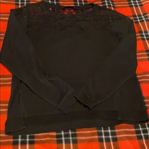 Zara sweater with lace detail - Picture 2 of 5
